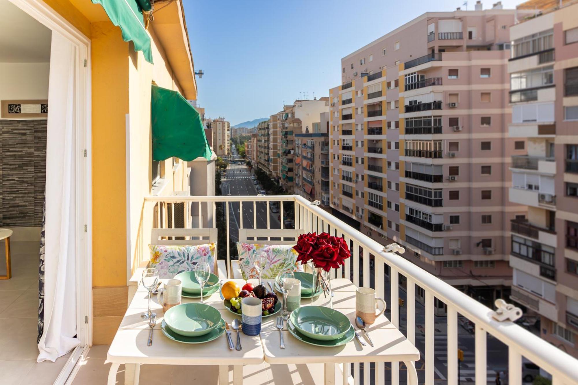 Malaga Center Flat Holidays Salitre Esterno foto