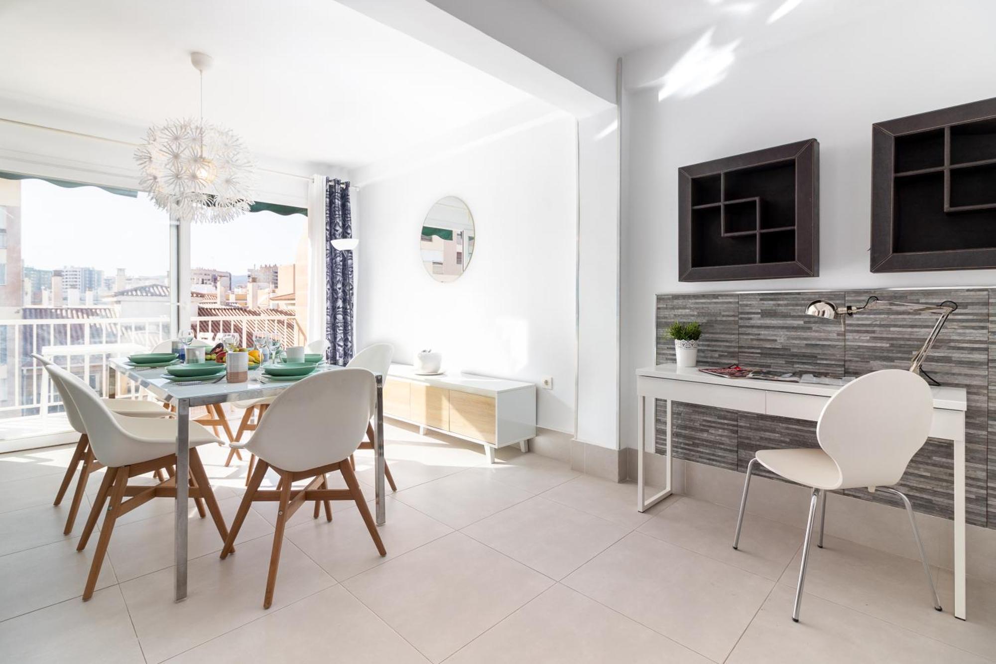 Malaga Center Flat Holidays Salitre Esterno foto